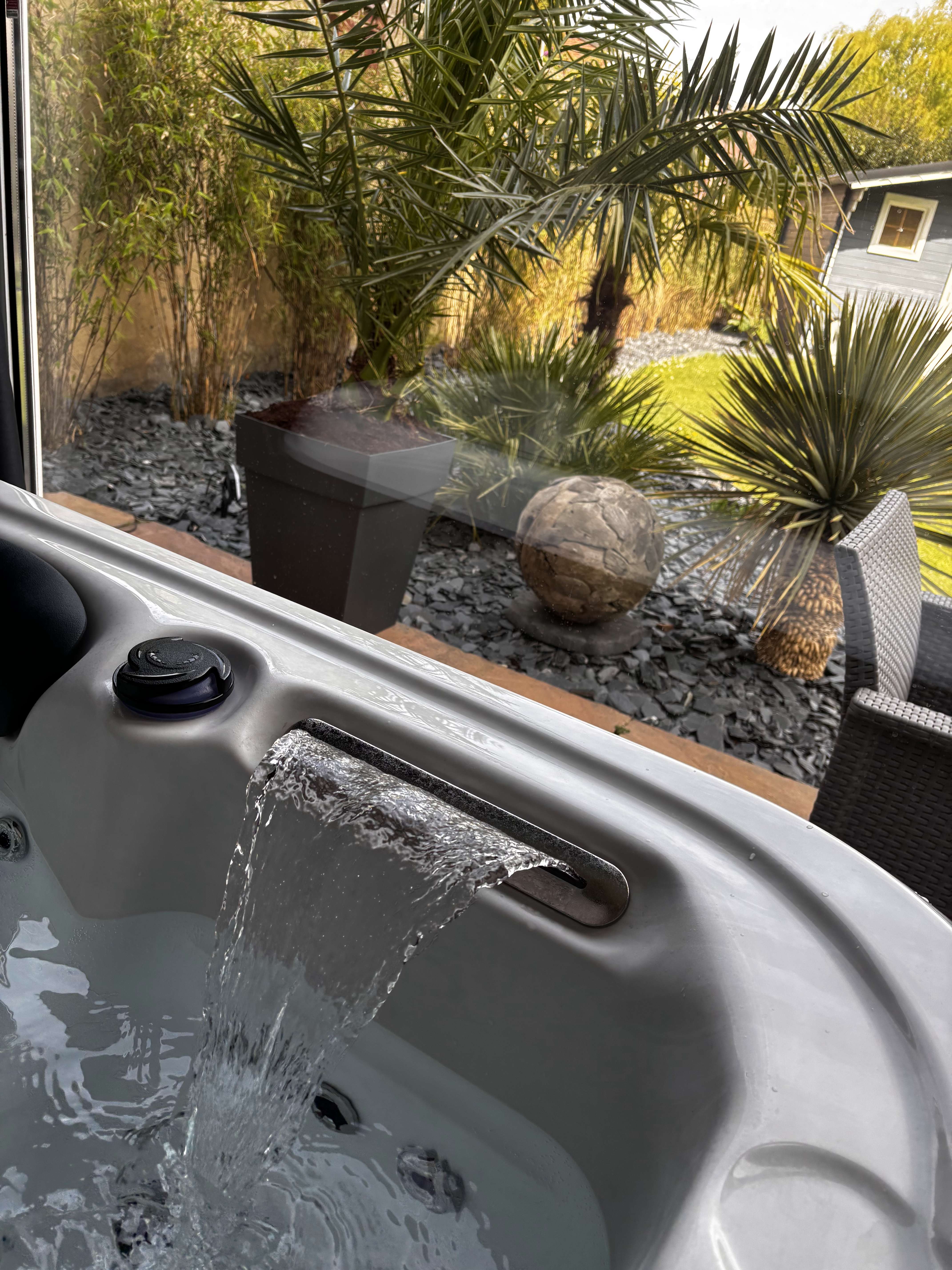 1ère Vue du Jacuzzi